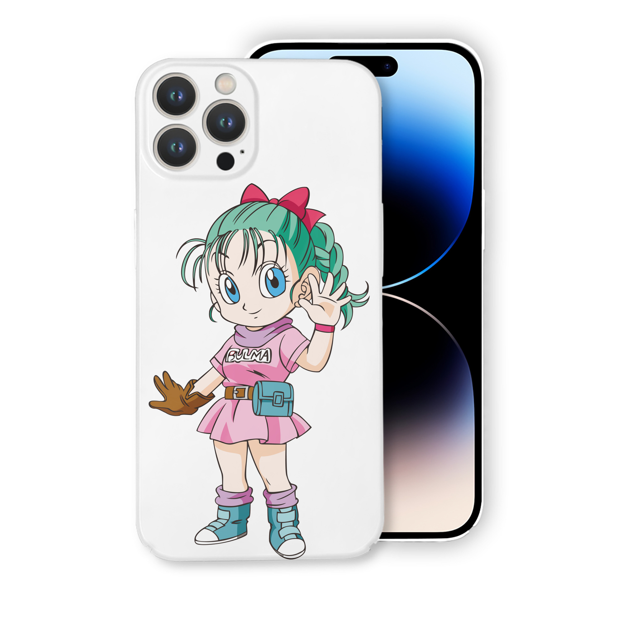 （画像用） ドラゴンボール ブルマ DRAGON BALL Bulma 【iPhone 14シリーズ対応】ハードケース